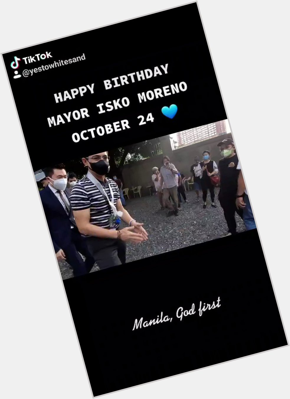 Happy Birthday Mayor Isko Moreno   