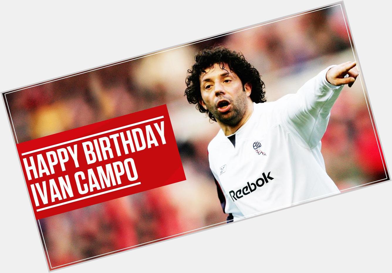 We want curly hair too! Happy Birthday to Real Madrid and stalwart Ivan Campo... 