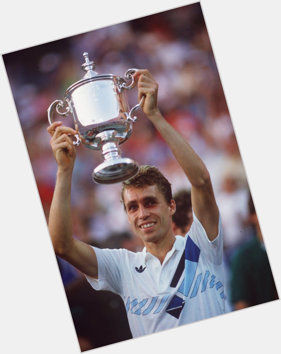 He won three titles and reached eight finals. Happy birthday to Hall of Famer Ivan Lendl! 