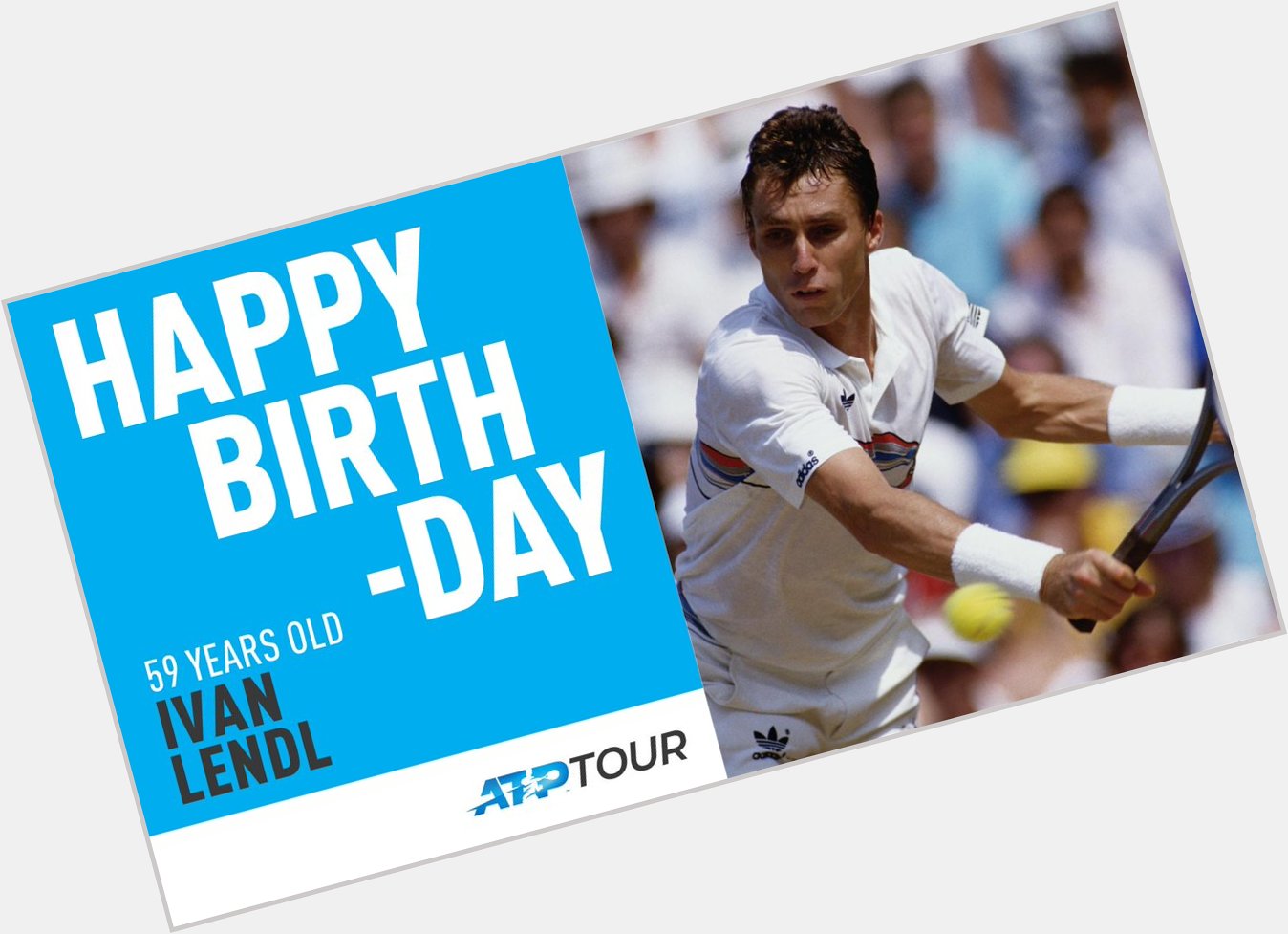 Happy Birthday Ivan Lendl! What\s your favourite memory of the tennis legend? 