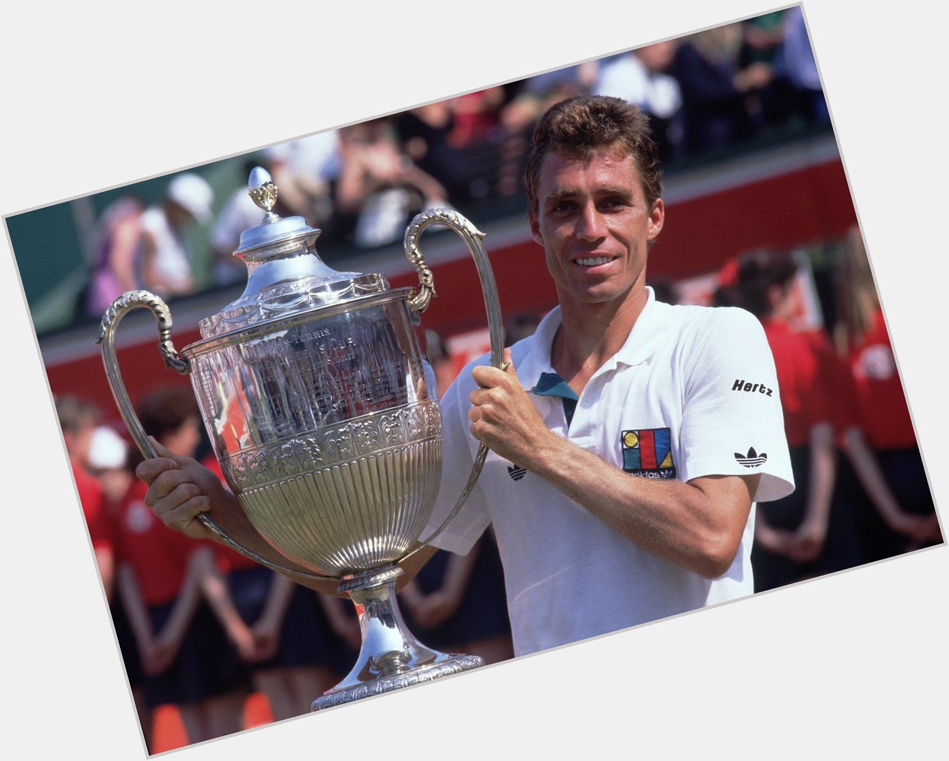 He s smiling! Happy birthday, Ivan Lendl!  champion in 1989 and 1990. 