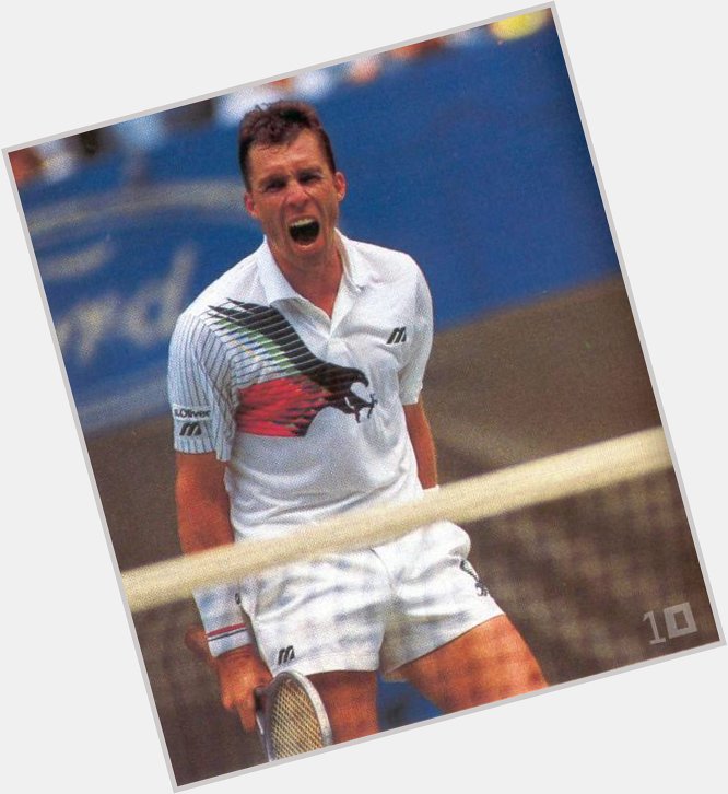Happy birthday Ivan Lendl ! 
The best tennis player of the Universe.  