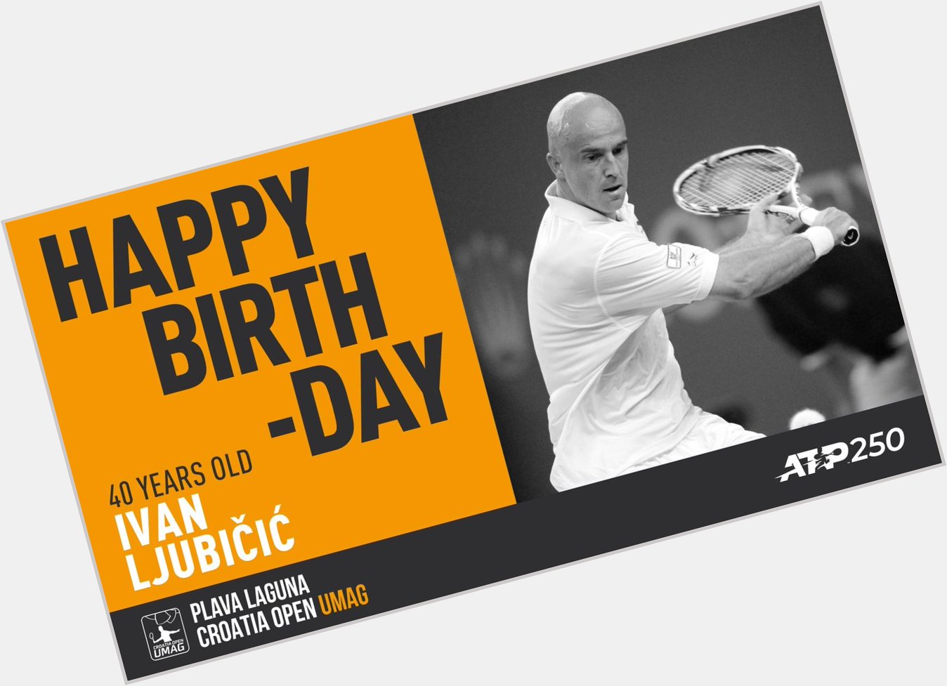 Happy 40th birthday to the superb player and coach Ivan Ljubi i !  