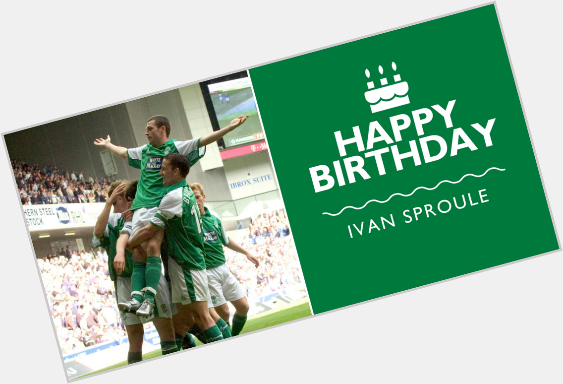 Happy 36th birthday to former player, Ivan Sproule         we hope you have a great day!   