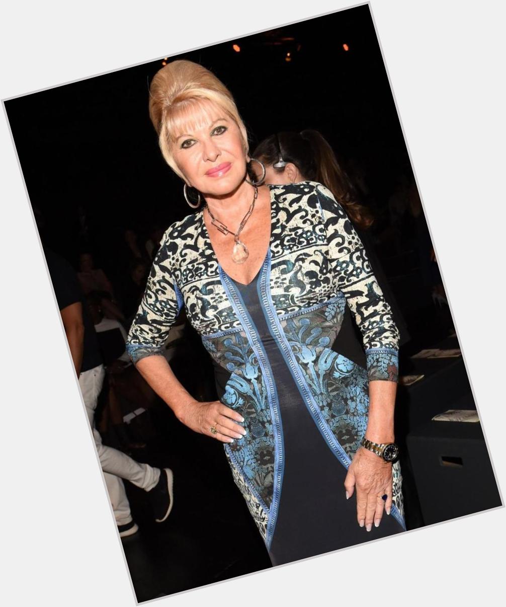Happy Birthday Ivana Trump! She\s the ex-wife of Donald Trump (greatX18 grandson of Edward I)! She turnt 68 today! 
