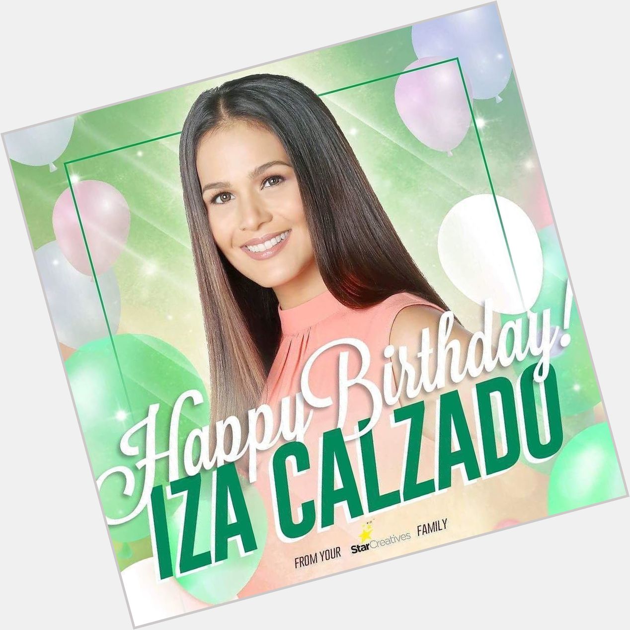 Happy happy birthday to Ms. Iza Calzado! 