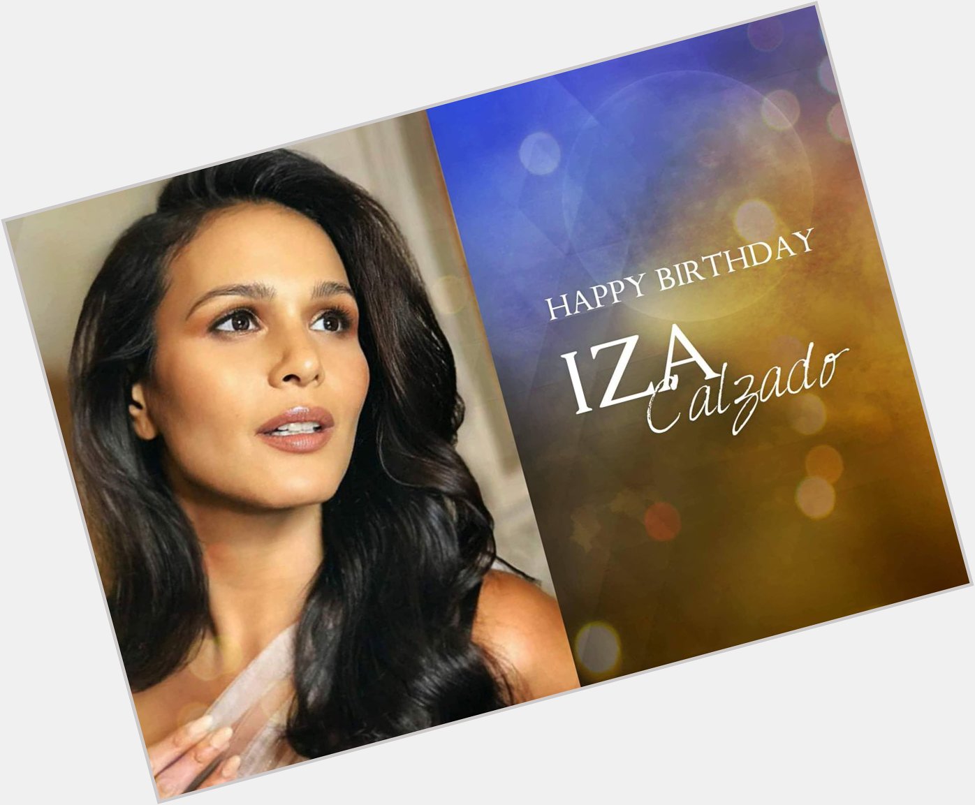 Happy Birthday to our Queen, Ms. Iza Calzado (soon-to-be-Wintle). Have a blast! 