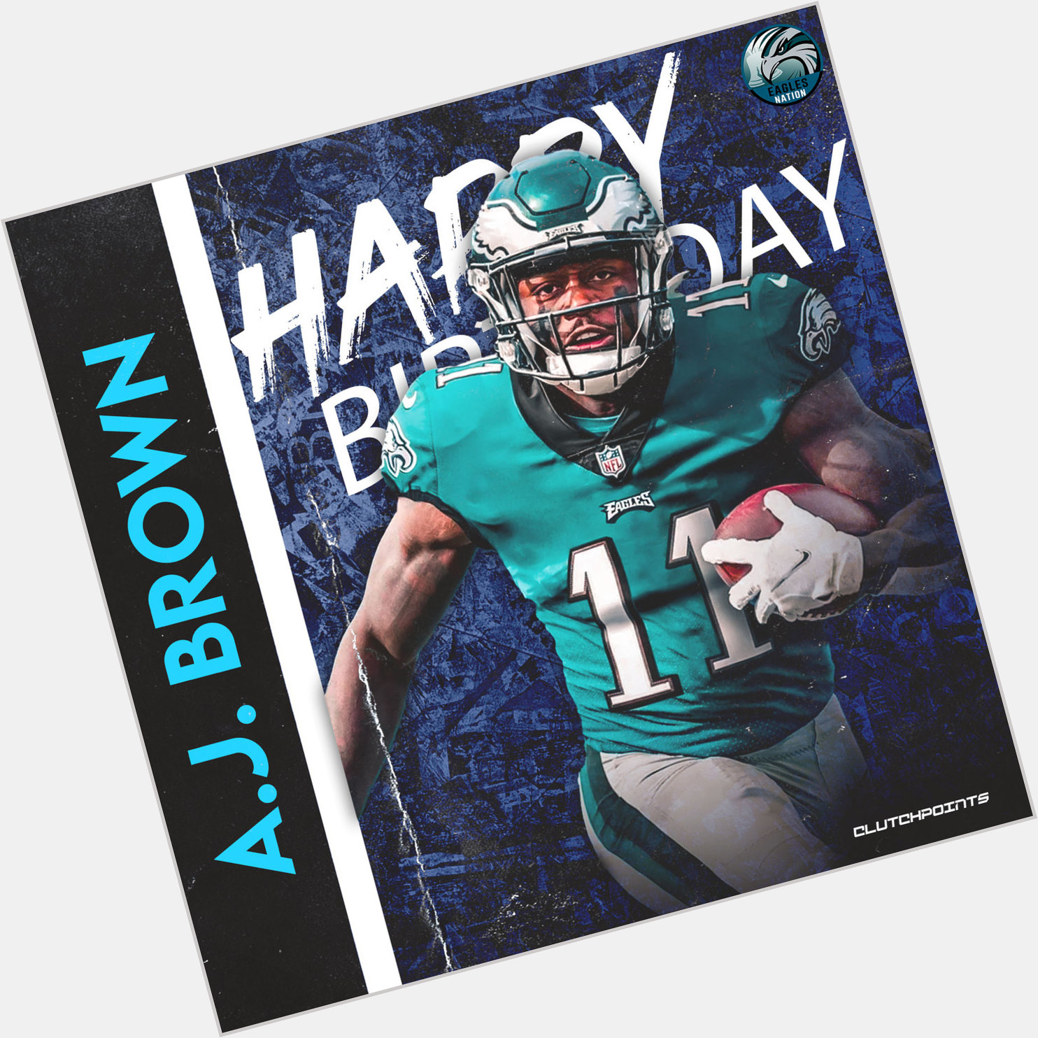 Eagles Nation join us in wishing A.J. Brown a happy 25th birthday 