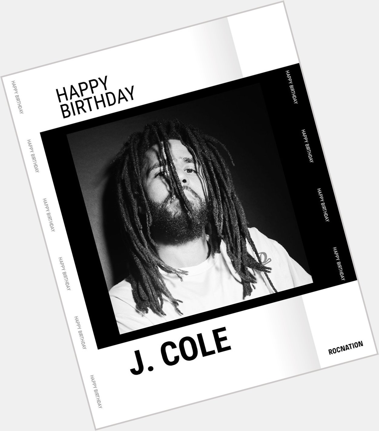 Happy Birthday Fav J. Cole 
Cole World 
