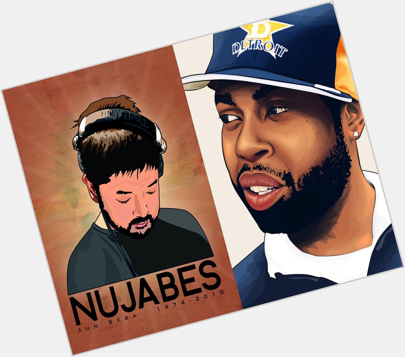Happy Birthday to two of the dopest hip/hop producers of all time. Rest in beats Nujabes & J Dilla 