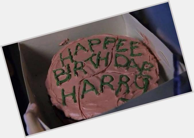 Happy Birthday to Harry Potter and J.K. Rowling! My childhood wouldve been incomplete without the two of you. 