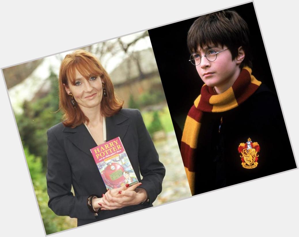 Happy Birthday & Harry Potter ! J.K. Rowling was born on July 31st 1965 & Harry Potter on July 31st 1980. 