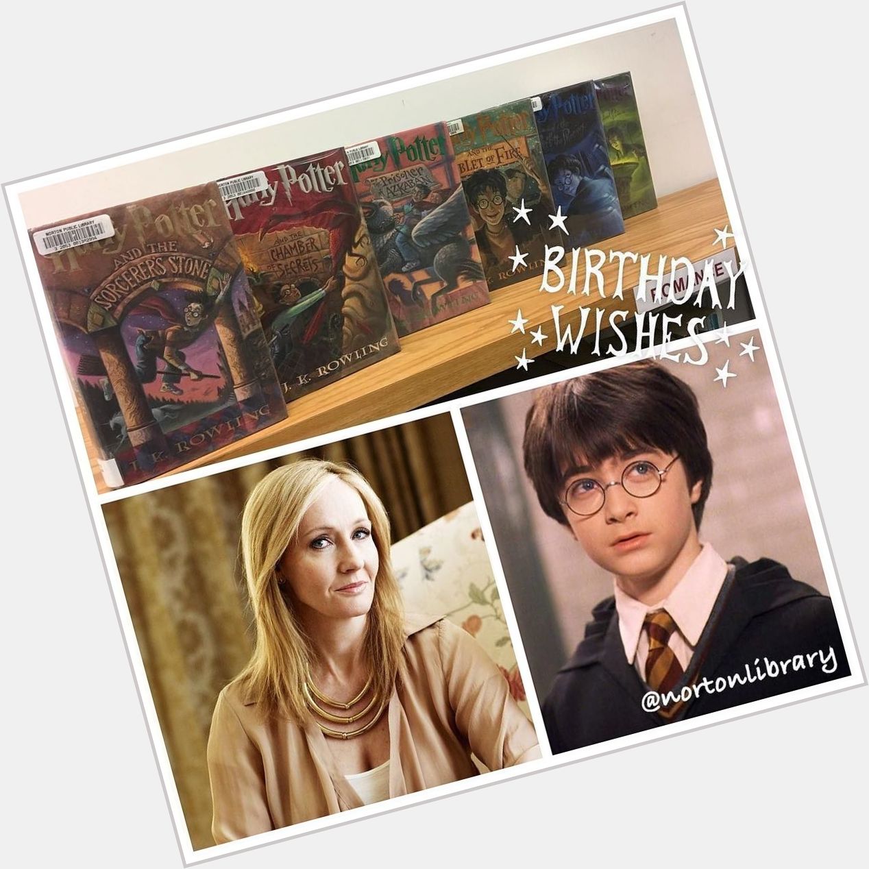 Happy Birthday J.K. Rowling and Harry Potter!!  