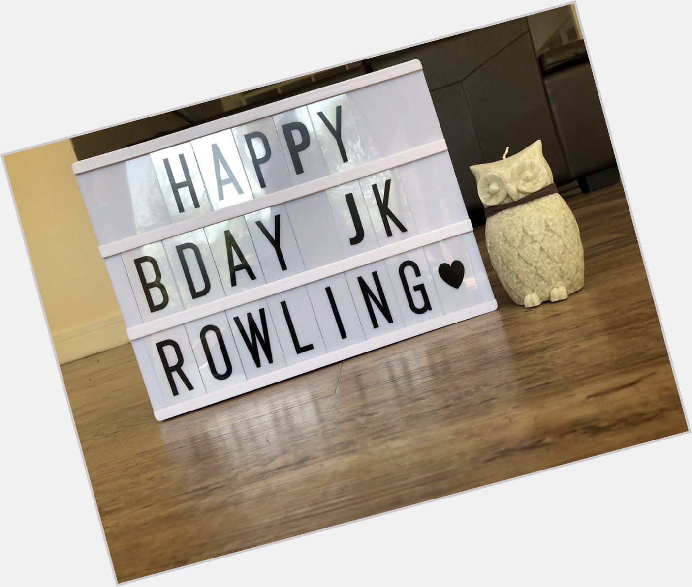 Celebrating J.K Rowling and Harry Potter s birthday. Many happy returns 