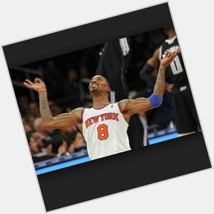 Happy Birthday to arguably the 2nd GREATEST Knick of all time *behind David Lee* The Gawd J.R. SMITH! 