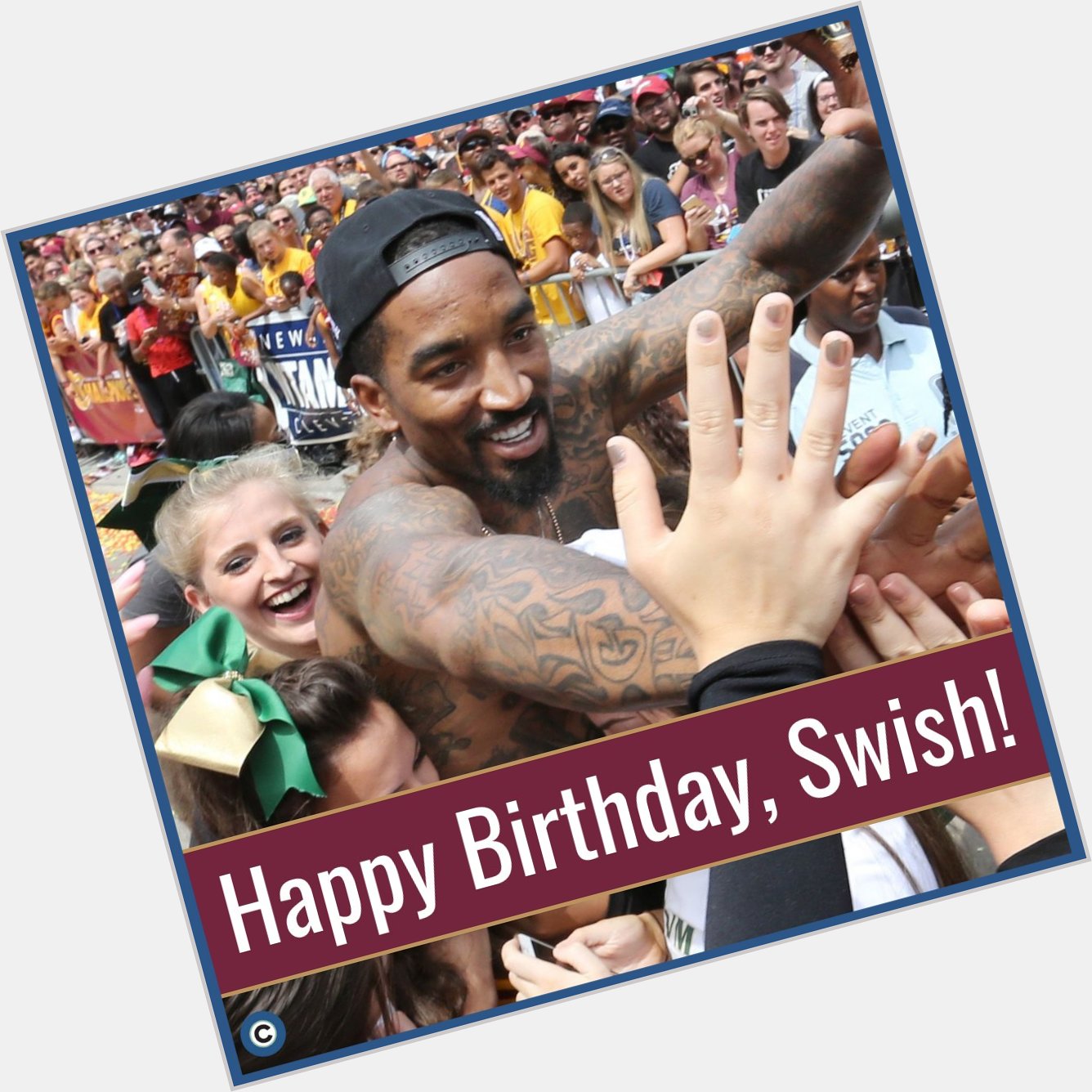 Wish 2016 NBA Champion J.R. Smith a happy 37th birthday! Photo: John Kuntz, clevelanddotcom 