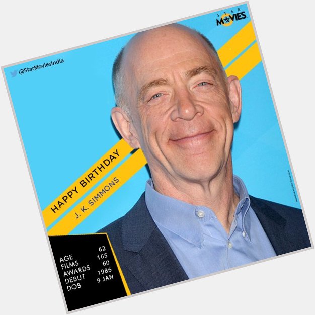 *drumroll* Its time to get this party started! Happy Birthday, J. K. Simmons! 