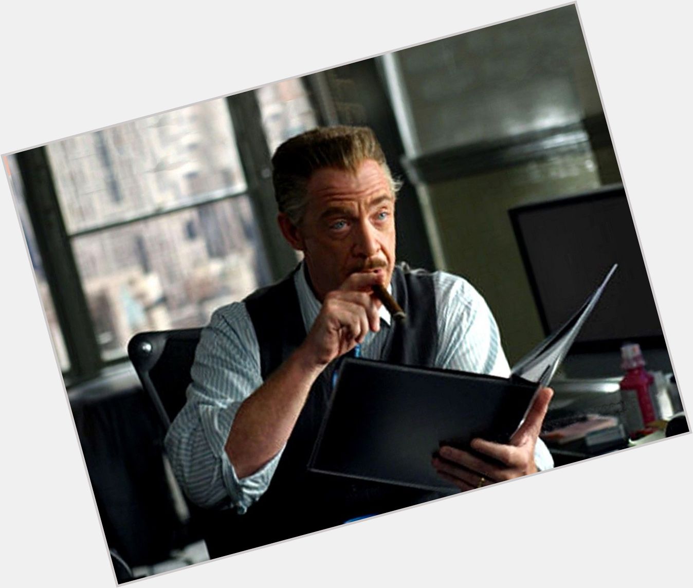 Happy Birthday J.K Simmons 63 years old today

Here he is in Spider-Man (2002) 