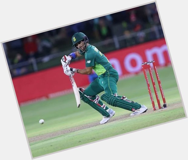 Happy 36th Birthday to former Proteas star JP Duminy!

46 Tests
199 ODIs
81 T20I

Thanks for the memories! 