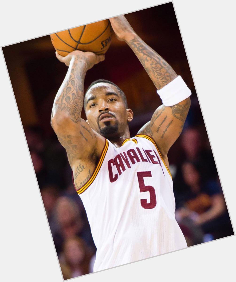 Happy birthday to the man who single handily carried the cavs back to the finals.. AR... JR Smith 