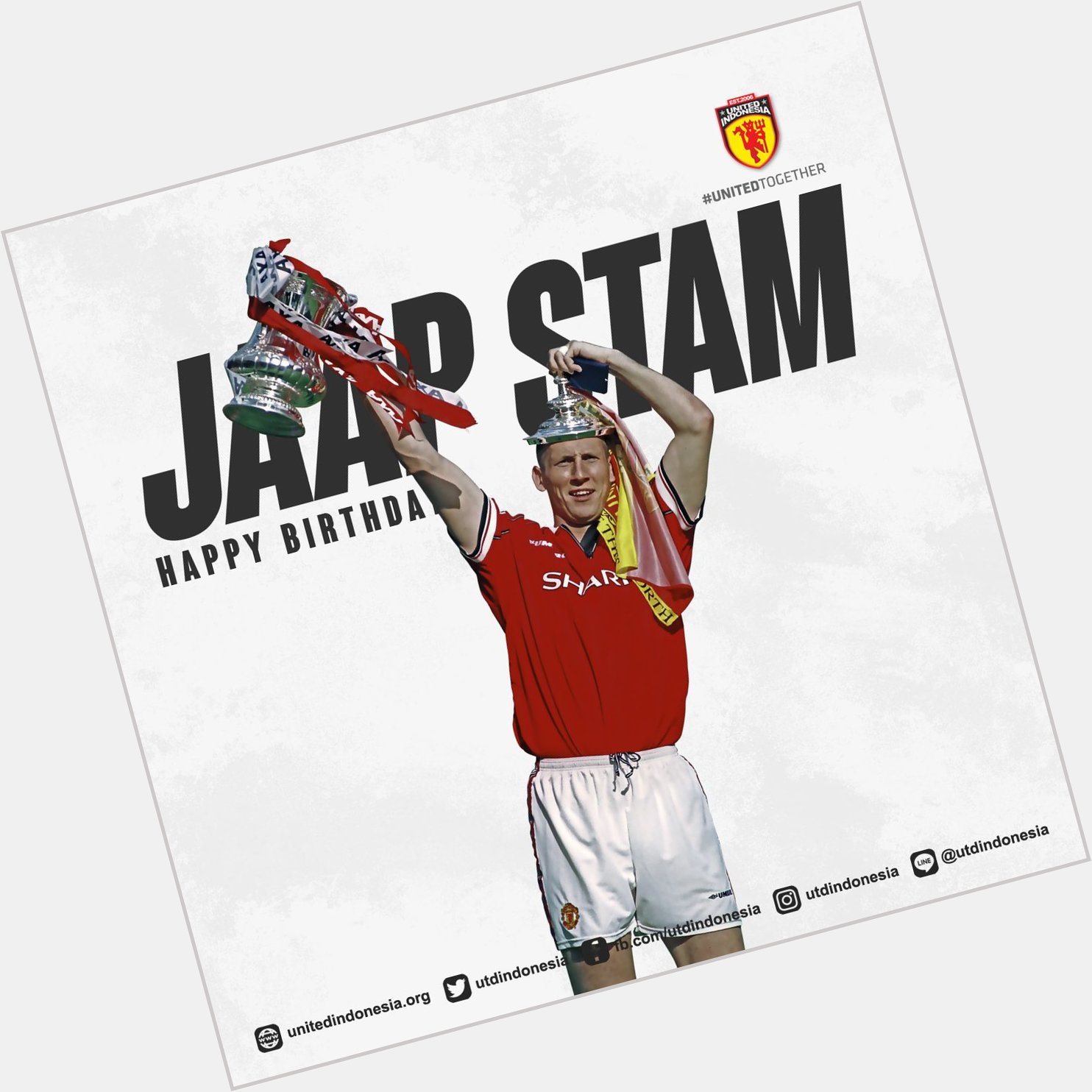 Happy birthday Jaap Stam. One of the best defender ever.  