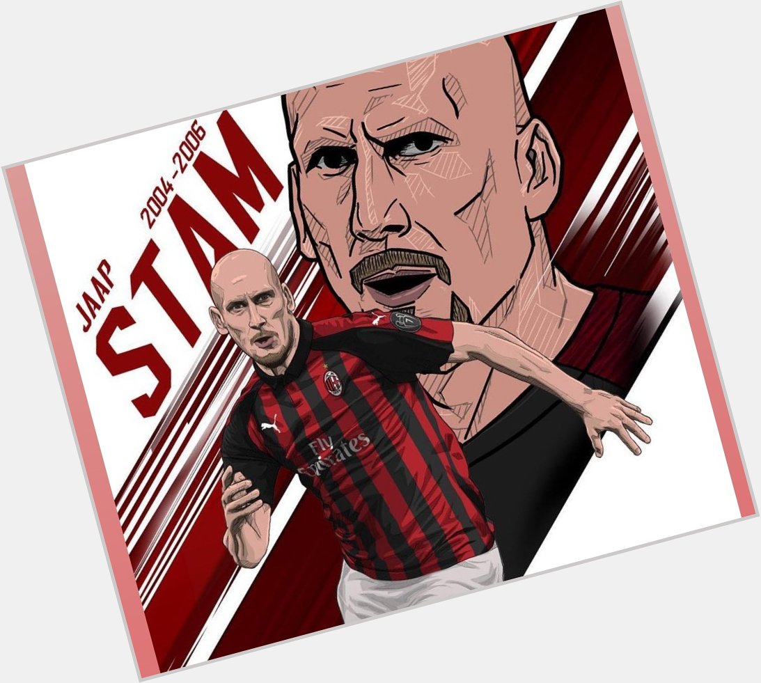 Happy birthday Jaap Stam! A beast who people will think twice to confront against.  