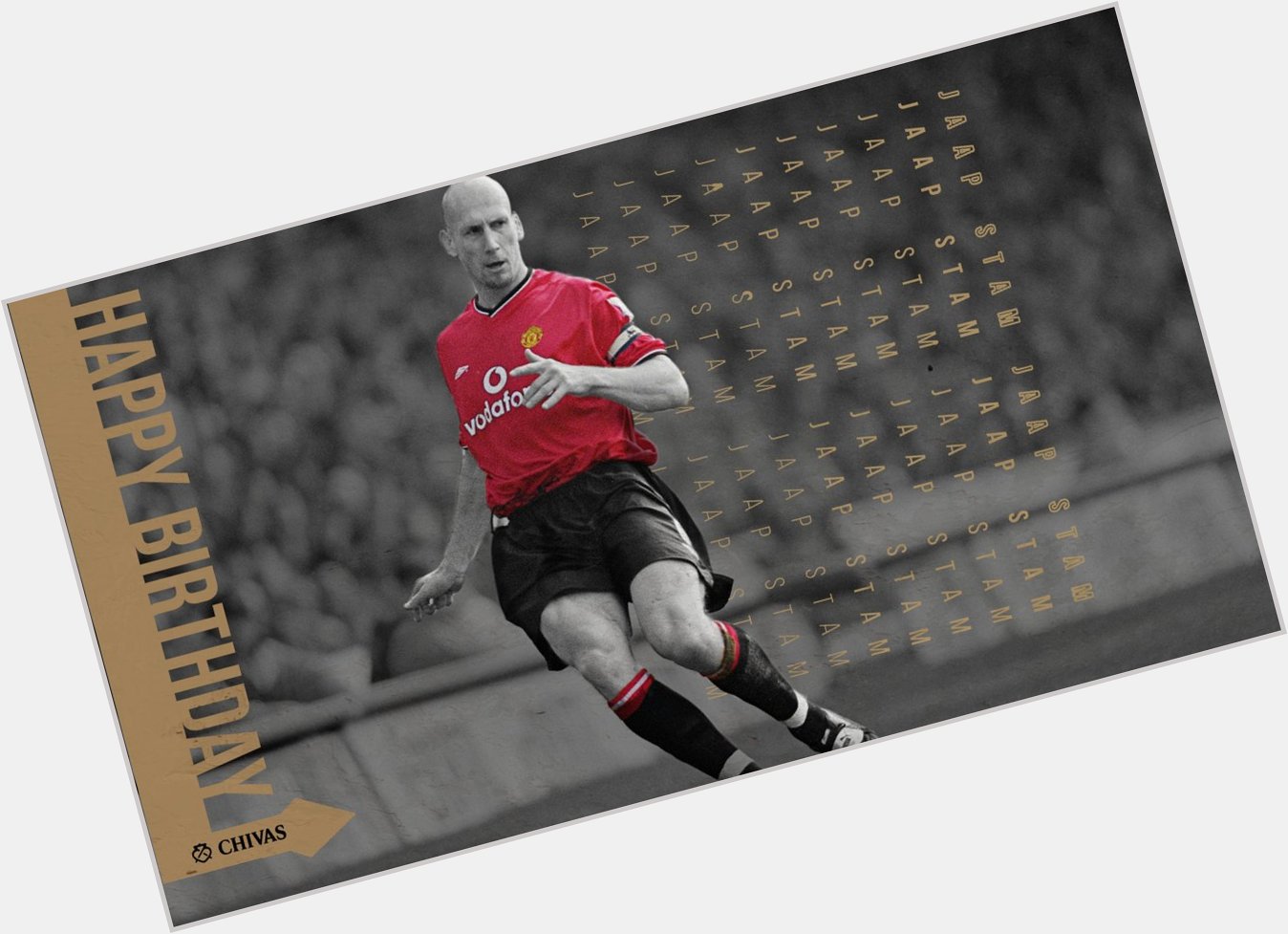 A leader. A rock at the back. An great.

Happy birthday, Jaap Stam  