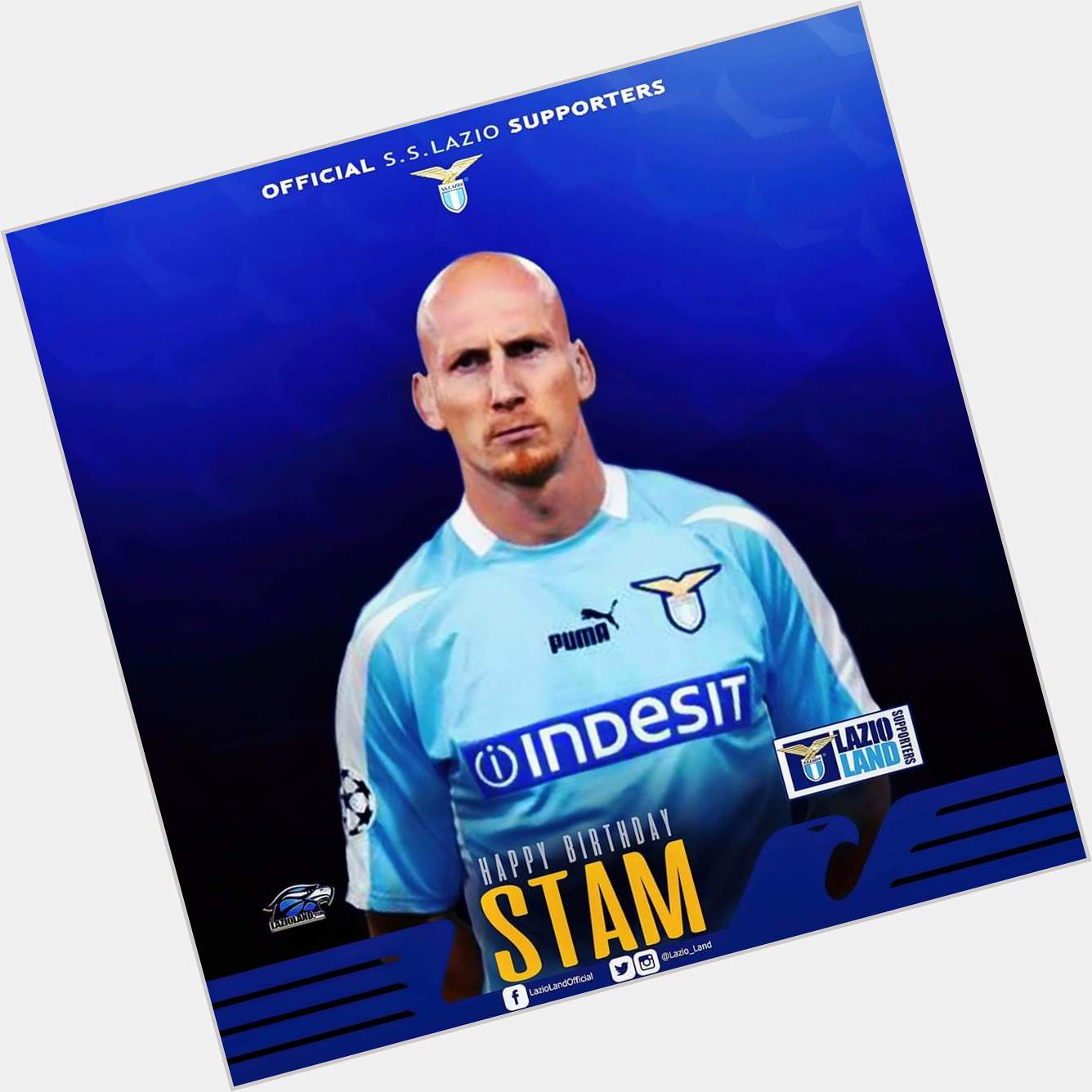 A happy 48th birthday to Jaap Stam.     