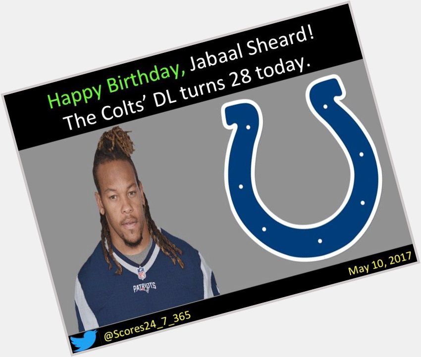  happy birthday Jabaal Sheard! 