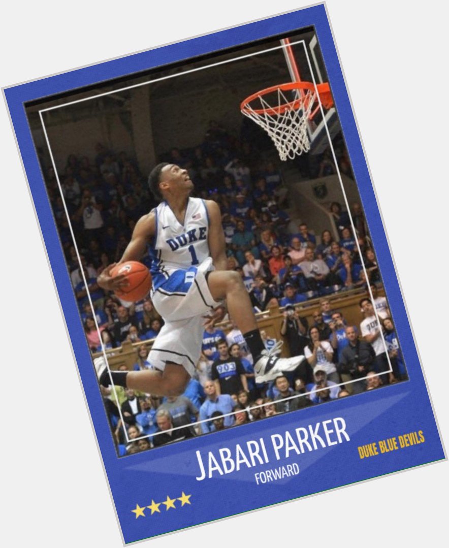 Happy 22nd birthday to Jabari Parker. Too bad his knees aren\t as strong as his game. 