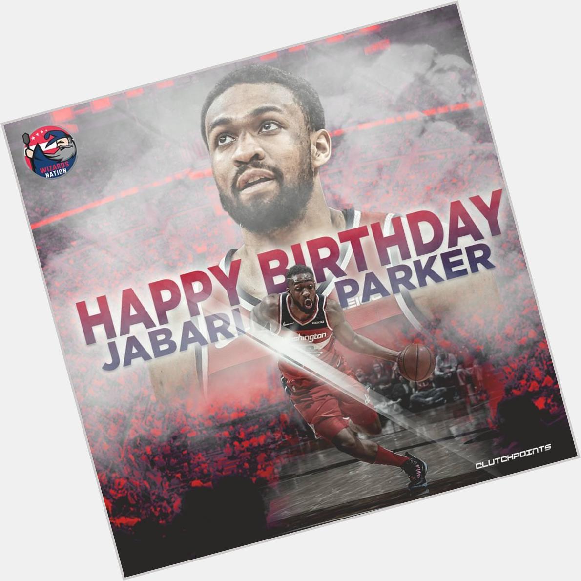 Caption for TW: Join Wizards Nation in wishing Jabari Parker a happy 24th birthday   