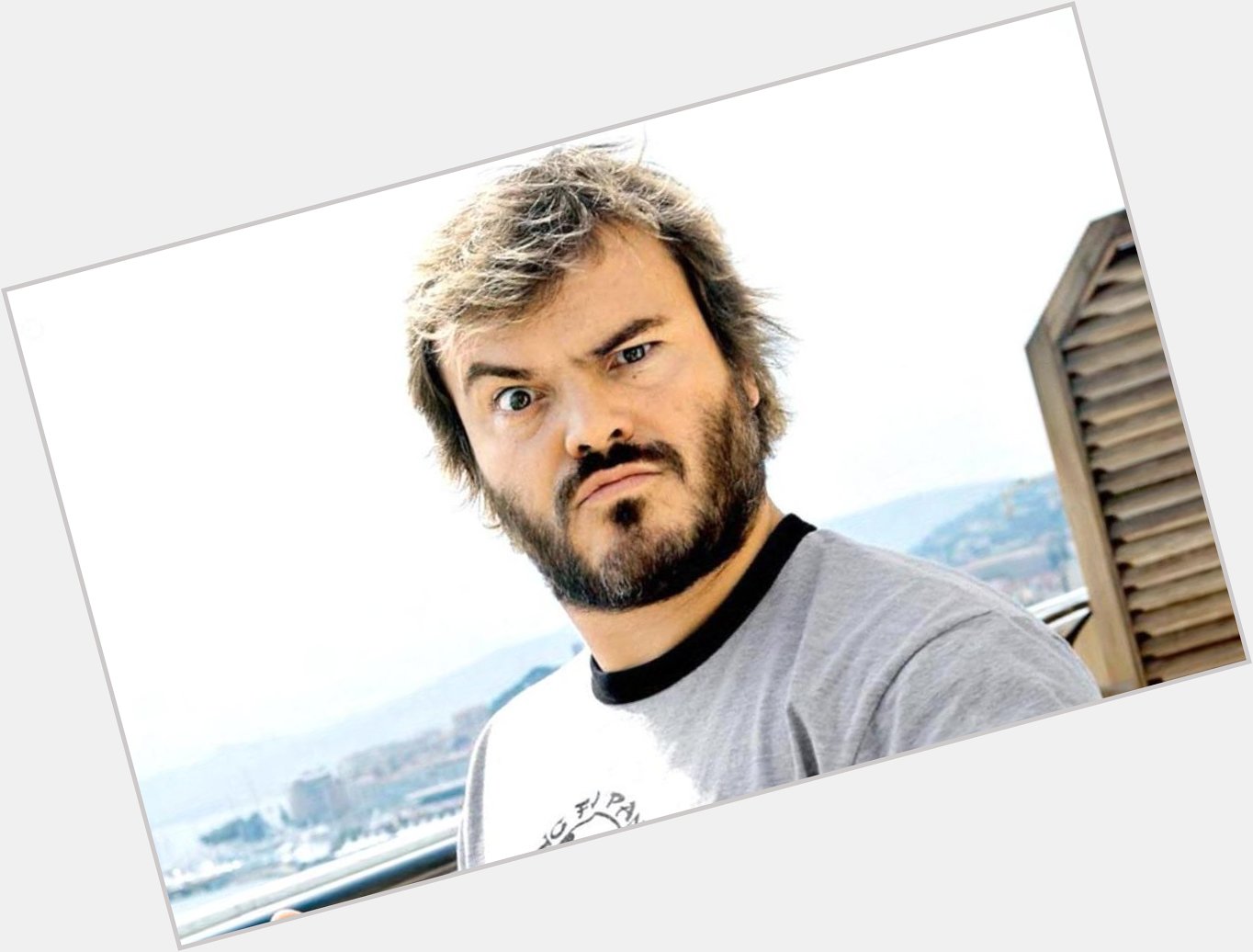 \"You must never underestimate the port of the eyebrow.\" Happy Birthday Jack Black! 