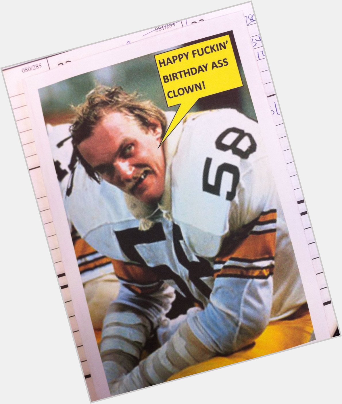 Happy Birthday Steelers and to the best Steeler, Jack Lambert 
