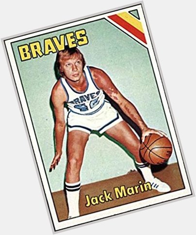 Happy Birthday Jack Marin, Buffalo Braves forward 1973-74 to 1975-76. Born on this date in 1944. 