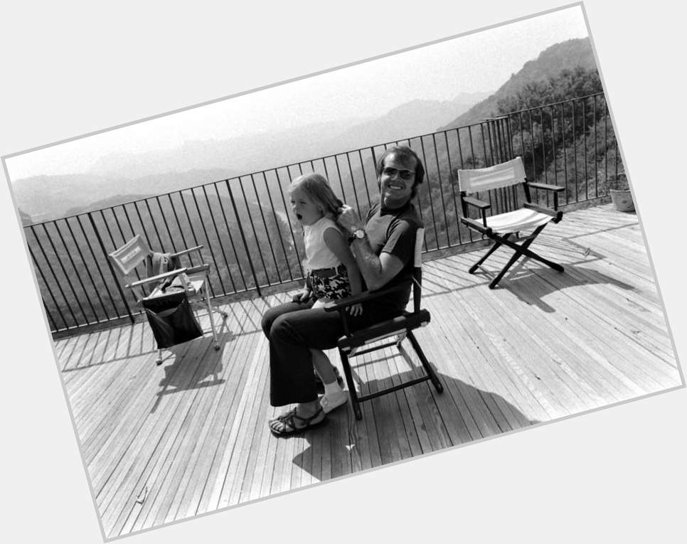 Happy birthday to Jack Nicholson, pictured in 1969 with his daughter. Photo: Arthur Schatz  