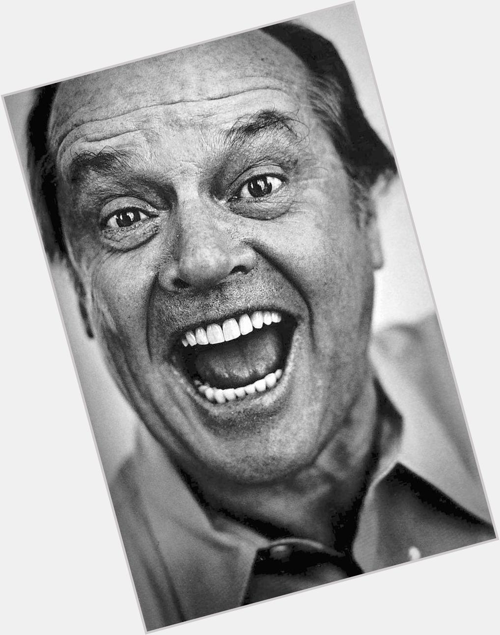Happy 78th birthday to the \"king\" Jack Nicholson. A true actor and true artist. 
