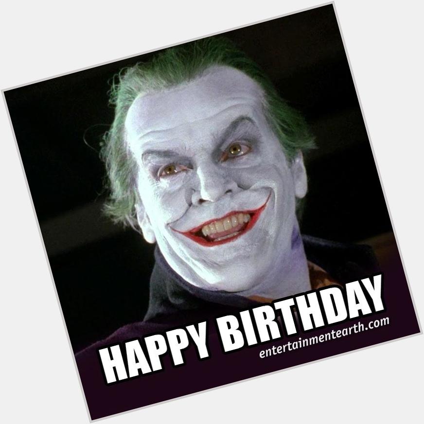 Happy Birthday to Jack Nicholson of Batman!  Shop Collectibles:  