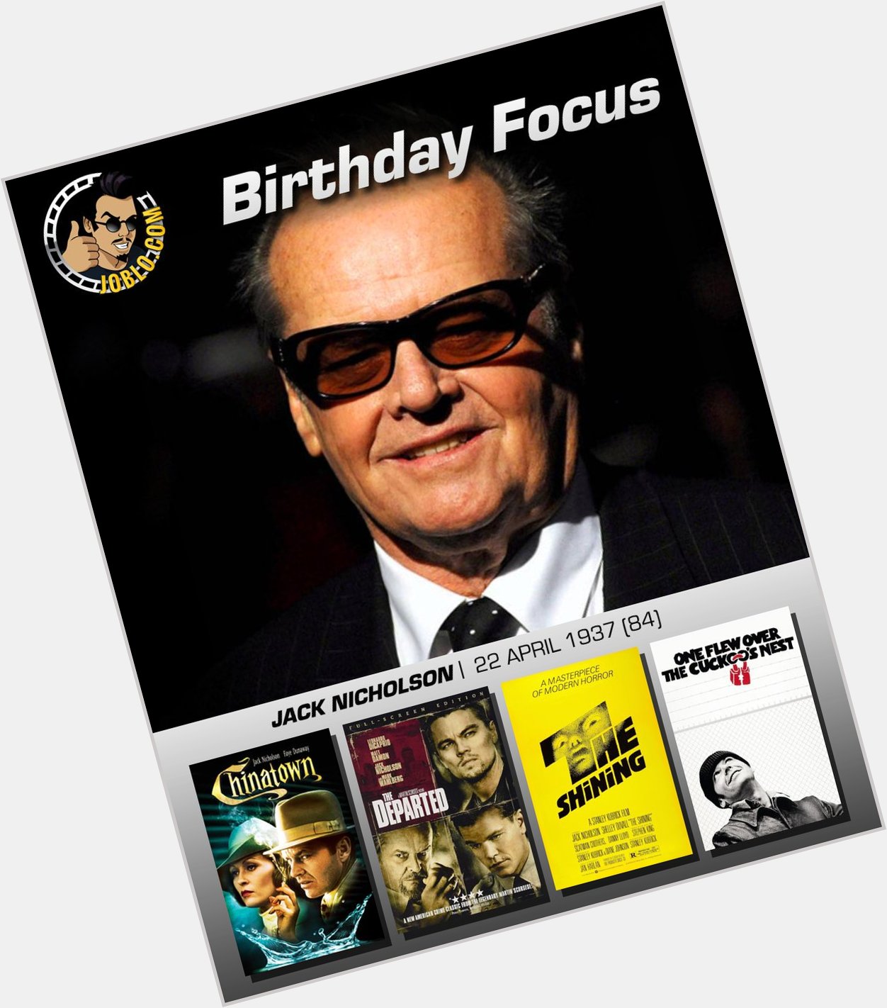 Wishing the great Jack Nicholson a very happy 84th birthday! 