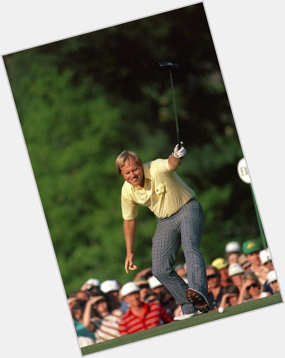 Happy 75th birthday to this beautician right here, Jack Nicklaus. 