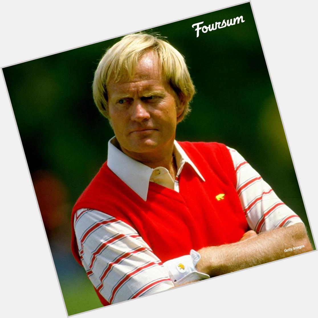 The Golden Bear, Jack Nicklaus, turns 75 today. Happy birthday, Jack! 