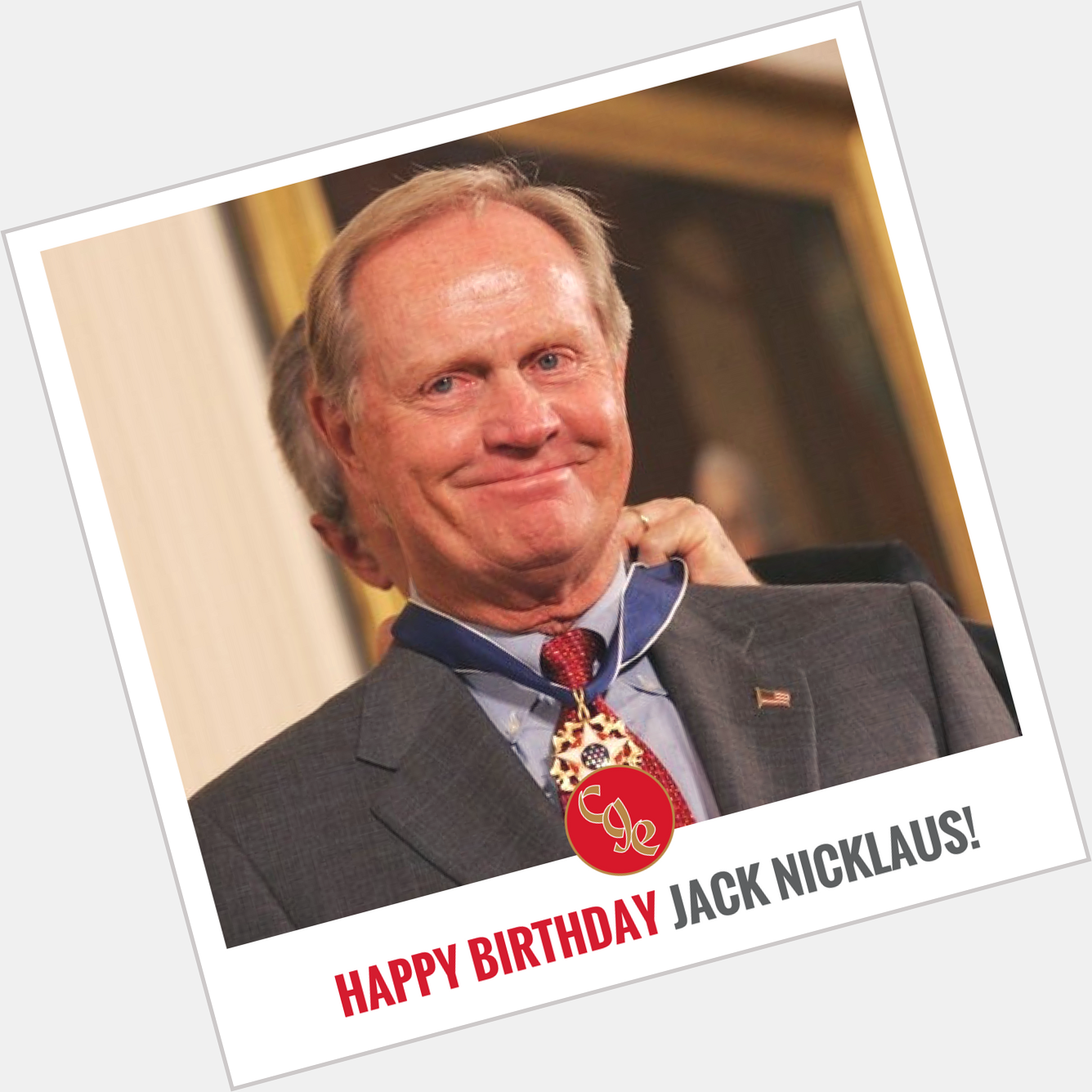 Happy Birthday to the impressive Jack Nicklaus!    