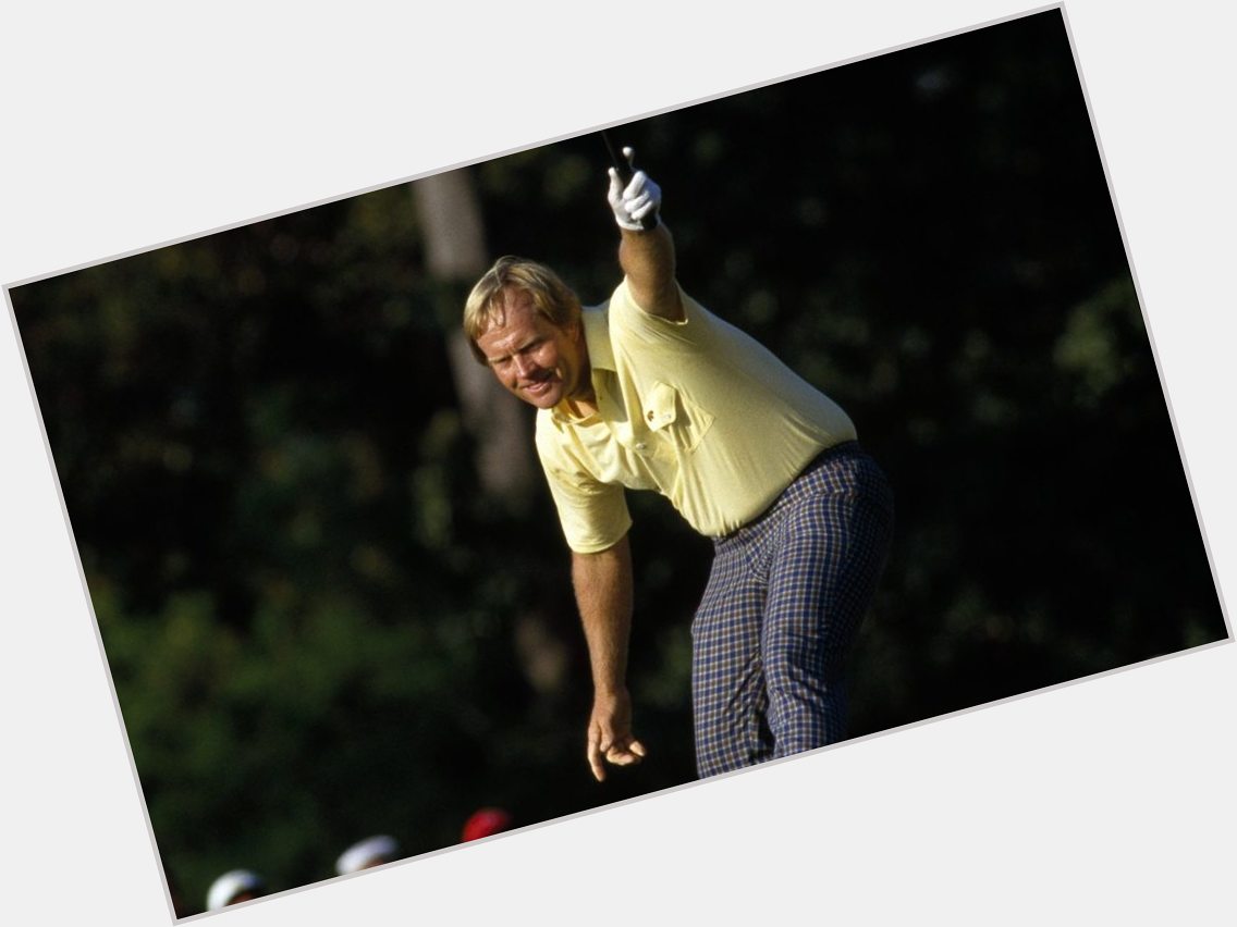 Yes sir! Happy Birthday to Mr. Jack Nicklaus. What\s YOUR favorite golf celebration? 