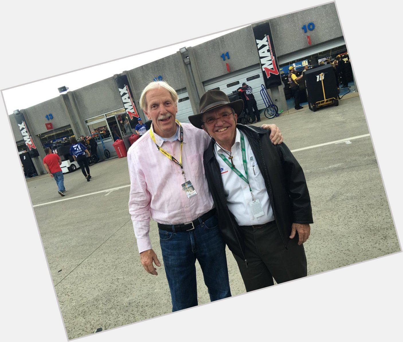 Happy birthday to my dad, and my friend and partner Jack Roush, co-founders of  