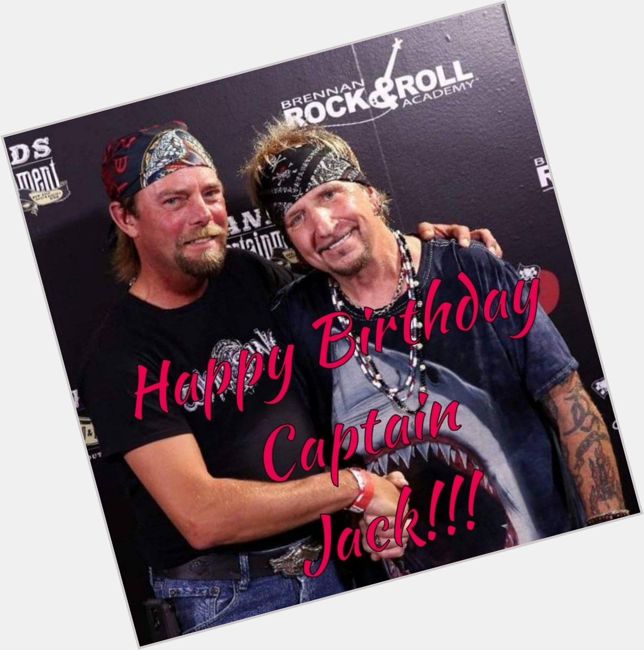 A HUGE Happy Birthday Shout Out Today To Dear Brother Jack Russell!!!
CHEERS!!!
All The Best!!!         