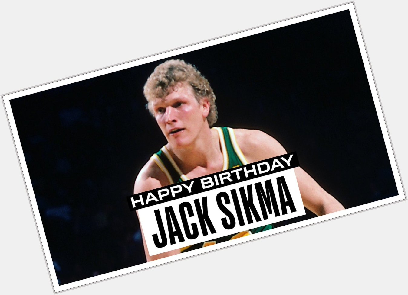 Join us in wishing a Happy 64th Birthday to 7x & 2019 inductee, Jack Sikma! 