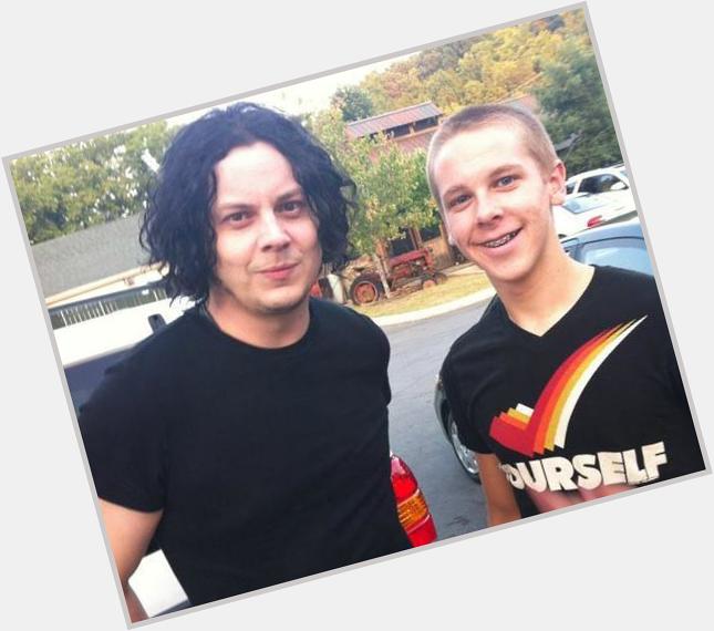 Happy 40th birthday Jack White. This is the best I ever looked. 