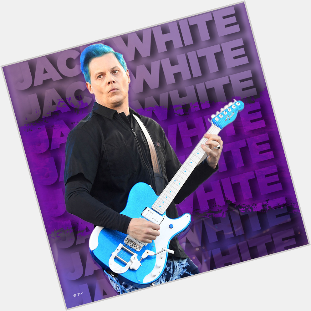 Happy birthday Jack White! The White Stripes & The Raconteurs man is 47 today 
