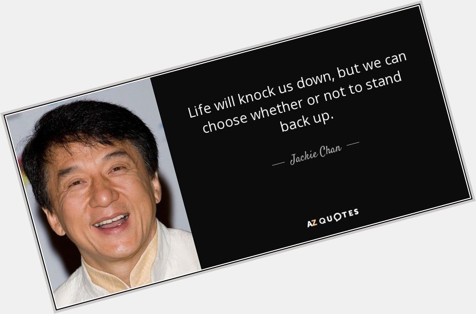 Happy birthday to Jackie Chan!  
