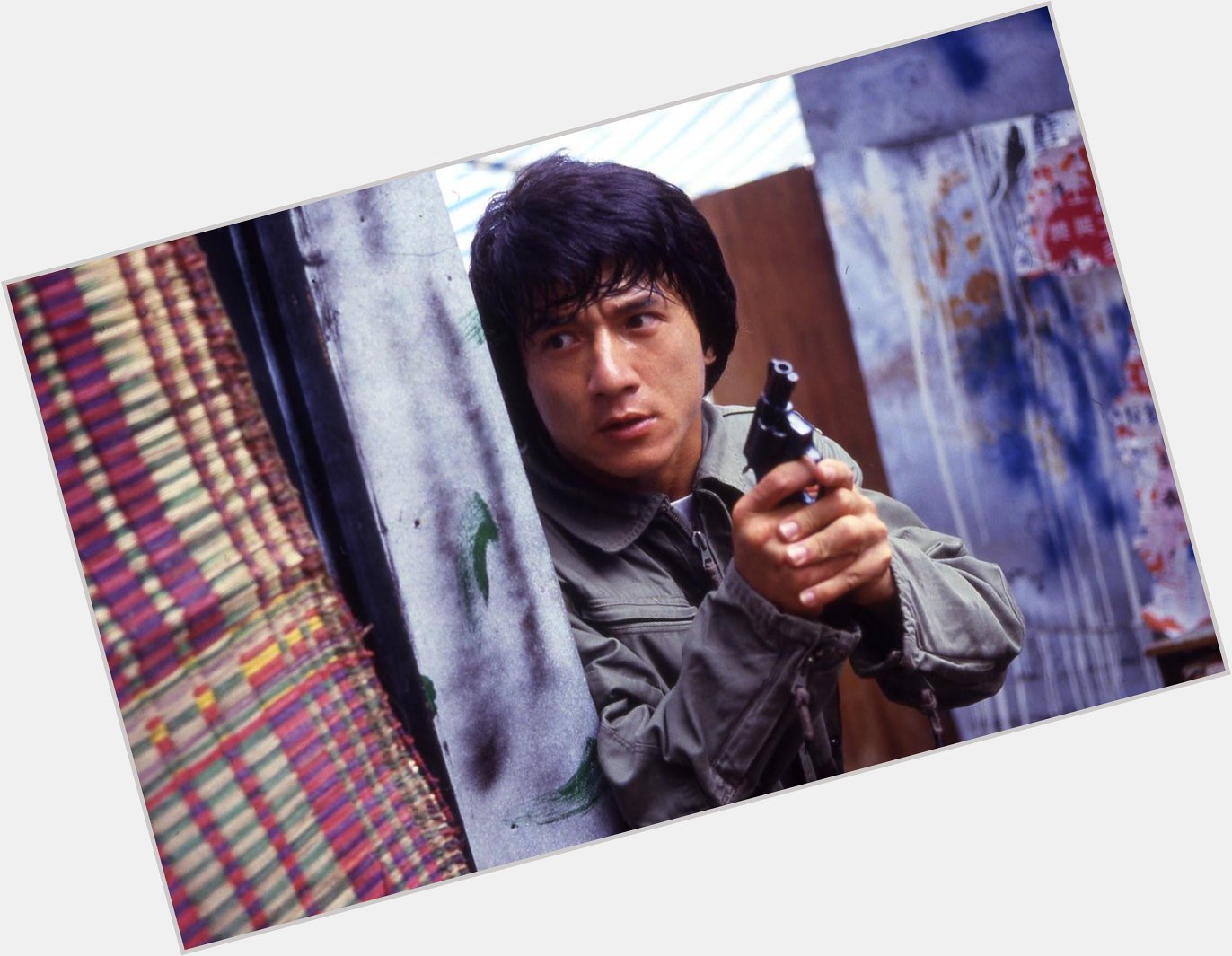 Happy birthday Jackie Chan! Coolest of the cool. Celebrate by watching Drunken Master or Police Story tonight! 