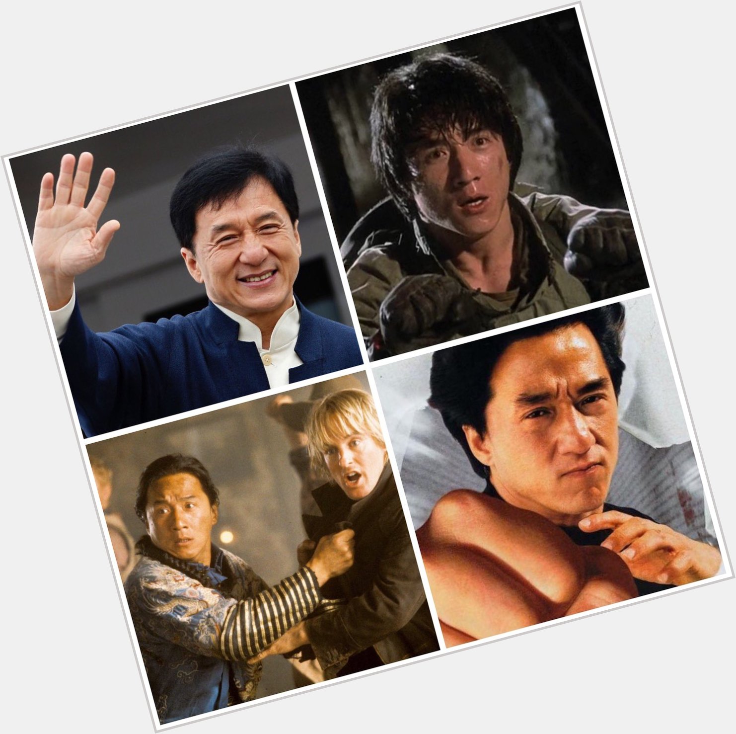 Happy birthday, Jackie Chan! 64 today.  